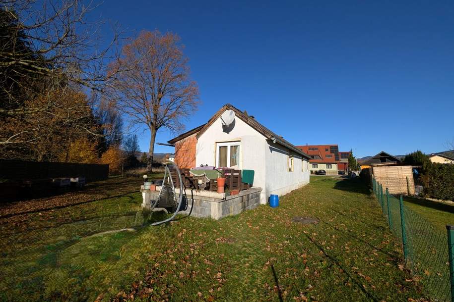Sanierungsbedürftiger Bungalow mit großem Grundstück - in ruhiger, sonniger Lage, Haus-kauf, 175.000,€, 8572 Voitsberg