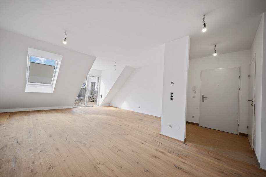 ERSTBEZUG | 3 Zimmer Familienwohnung mit südseitigem Balkon| Nähe Hirschstettner Badeteich, Wohnung-kauf, 362.500,€, 1220 Wien 22., Donaustadt