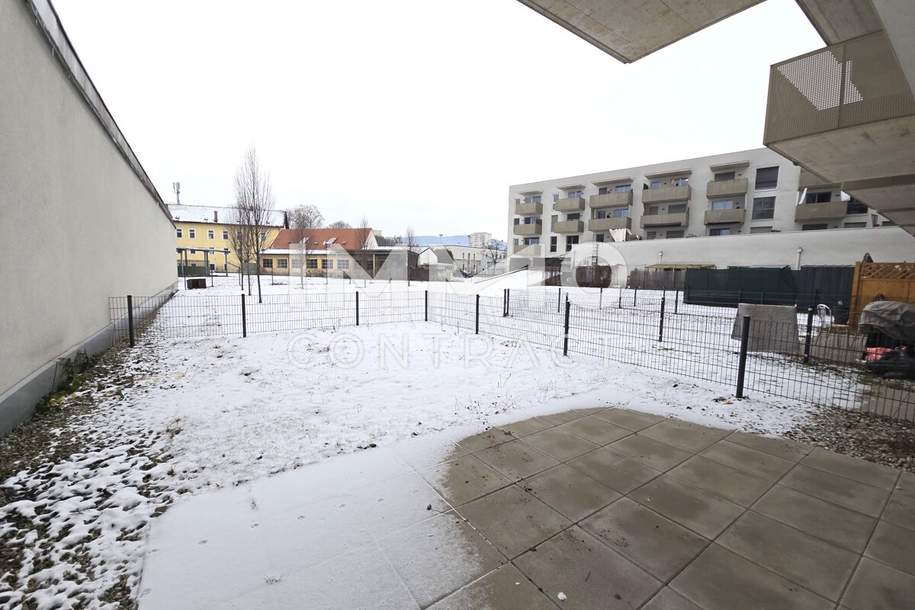 CITY SUITES GRAZ: Single-Hit mit großer Terrasse und EIGENGARTEN in zentraler Lage - Karlauerstraße 16 - Top B06, Wohnung-miete, 629,97,€, 8020 Graz(Stadt)