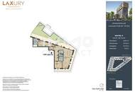 8. Stock! Provisionsfrei: Dreizimmer-Wohnung mit attraktiven Freiflächen und Ausblick - Hauptbahnhof