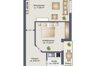 Naturnah! Charmante 2-Zimmer Wohnung mit Tiefgarage und zwei Balkonen