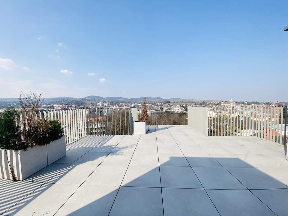 EXKLUSIVES WOHNEN IN OBERDÖBLING - Dachgeschosswohnung mit Blick über Wien