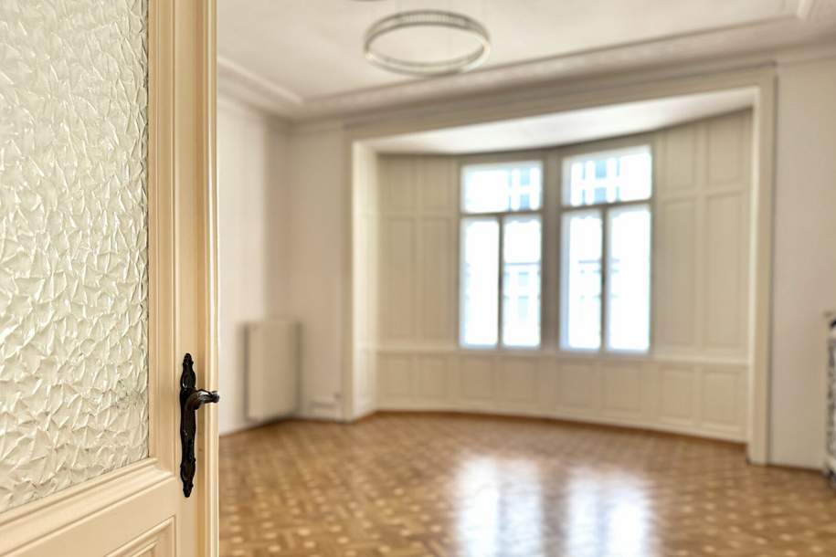 Großzügige 134 m² Altbauwohnung Nähe Dominikanerbastei, Wohnung-miete, 2.871,47,€, 1010 Wien 1., Innere Stadt
