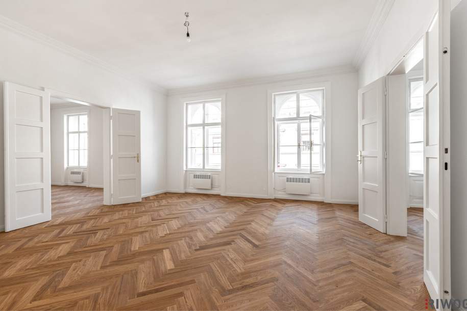 Unbefristet // ALTBAU-BÜRO IN ELEGANTEM HAUS // Erstbezug nach Sanierung, Gewerbeobjekt-miete, 2.090,83,€, 1010 Wien 1., Innere Stadt