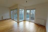 Moderne 2 Zimmer-Wohnung mit Garten und Terrasse - nächst UBahn-Station Niederhofstraße!