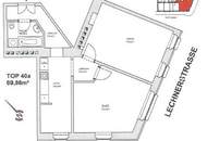 Liebevoll sanierte 2-Zimmer-Altbauwohnung im 3. Bezirk.