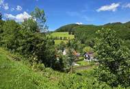 Naturverbundenes Baugrundstück mit traumhaftem Ausblick in Aspang