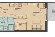 Perfekte Starterwohnung für Studierende – 1 Zimmer mit Loggia