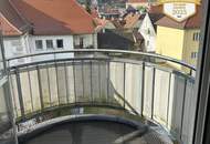Zentrale Mietwohnung mit Balkon, Garagenstellplatz und Altstadtblick
