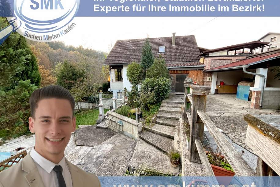 Rückzugsort im Grünen – Wohnen mit Ruhe und Gelassenheit!, Haus-kauf, 169.000,€, 3392 Melk