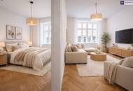 ++ Wohnen in Augartennähe ++ Erstklassig sanierte Altbauwohnung in ruhiger Seitenstraße in unmittelbarer Nähe zur U-Bahnstation Taborstraße + 2,5 Zimmer