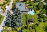 Vielseitiges Wohnhaus mit Garten, Pool &amp; Ausblick – Ruhelage in Eichgraben