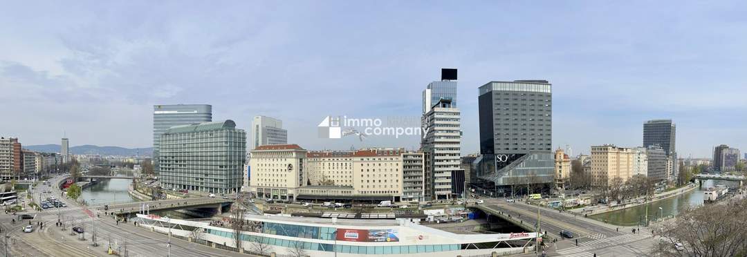 Urbaner Panoramablick im Herzen der Hauptstadt