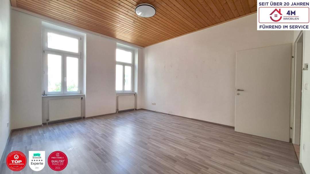 💰 Leistbar kaufen, clever gestalten – 3-Zimmer-Wohnung nahe Rennweg