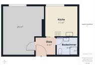 geräumige 1 Zimmer Wohnung mit Klimaanlage und Aufzug in 1100 Wien