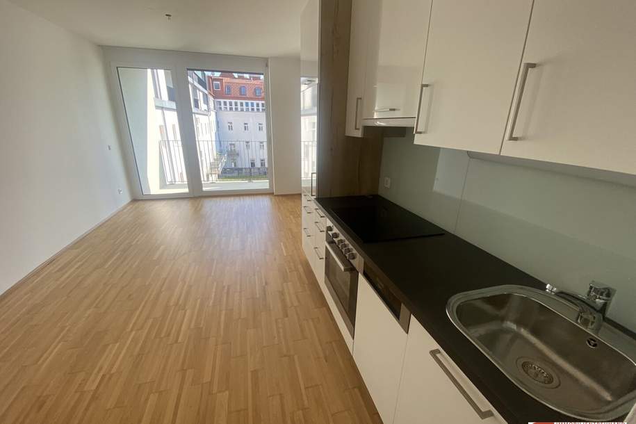 Tolle 1-Zimmer Wohnung mit Loggia – durchdacht, hell & sofort beziehbar, Wohnung-miete, 599,01,€, 8020 Graz(Stadt)