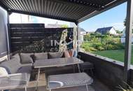 Moderne Doppelhaushälfte mit Garten und überdachter Terrasse!