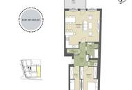 ++ Projekt PALES ++ DREI ZIMMER mit Balkon – ideal für Familien