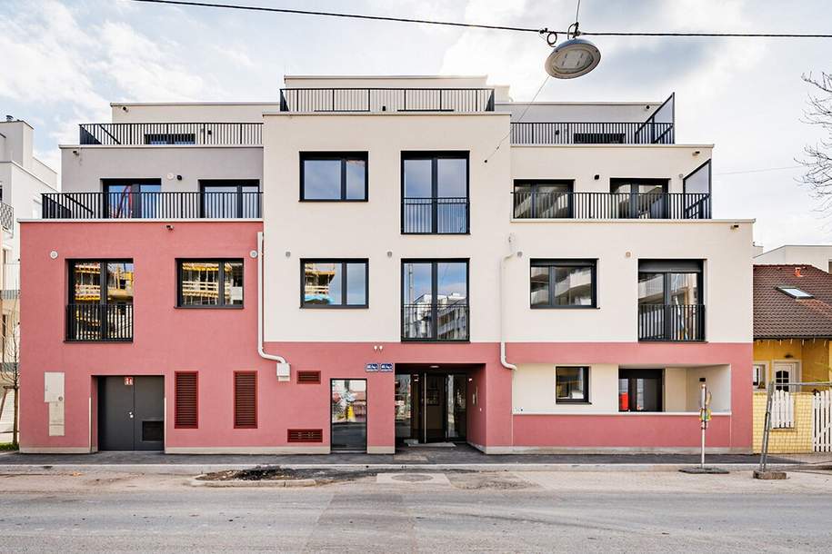 3-Zimmer-Neubauwohnung inkl. Komplettküche mit Geschirrspüler und Mikrowelle, Terrassen-Außenfläche und Kellerabteil / ALF44 Top 1-18, Wohnung-miete, 1.249,00,€, 1220 Wien 22., Donaustadt