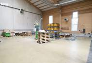 Moderne 1.620m² Lager- Produktionshalle in Autobahnnähe mit 519m² Wohn-/Bürogebäude und 273m² Keller!