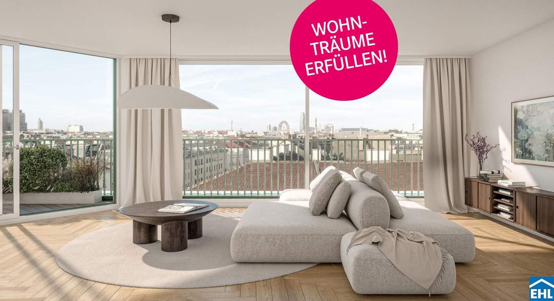 Modernes Wohnen mit Stil: Exklusive Wohnung im 1030 Wien mit Rooftop-Terrasse!