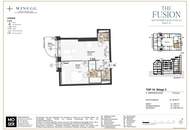 THE FUSION! Zentral begehbarer, hofseitiger Zwei-Zimmer-Erstbezug