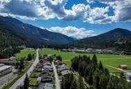 Tirolerhaus mit großem Garten, Pool und Baugrund – attraktive Lage in Scharnitz-Gießenbach