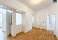 Büro: Stilvolles Altbauobjekt mit Klopfbalkon beim Währinger Schubertpark!