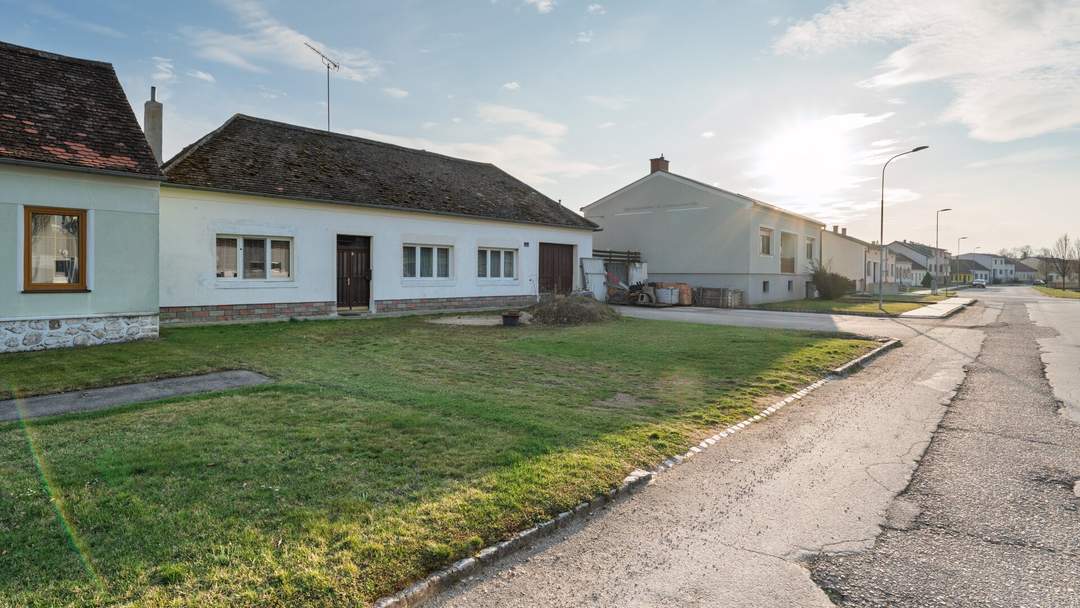 Weinviertler Bauernhaus in Ruhelage – rund 1.900 m² Grundstück mit viel Gestaltungsspielraum