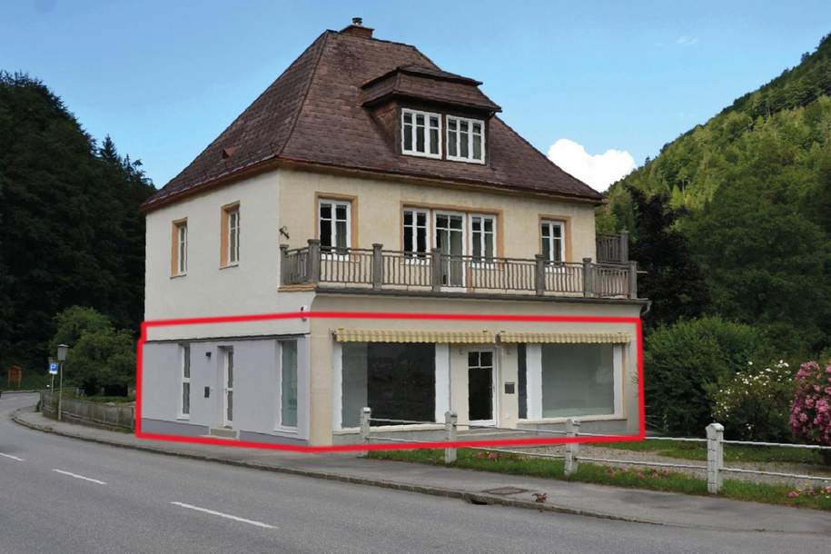 Geschäftslokal / Büro, Gewerbeobjekt-miete, 672,00,€, 3292 Scheibbs