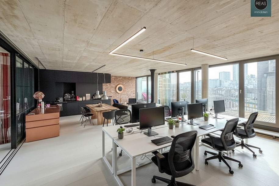 Atemberaubendes Penthouse Loft in der Brotfabrik Wien!, Gewerbeobjekt-kauf, 1100 Wien 10., Favoriten