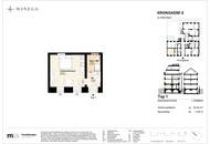 APARTMENT mit stilvoller Gewölbedecke und direktem Straßenzugang
