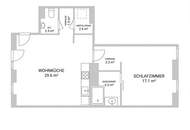 Moderne Dachgeschosswohnung mit Balkon in Brigittenau