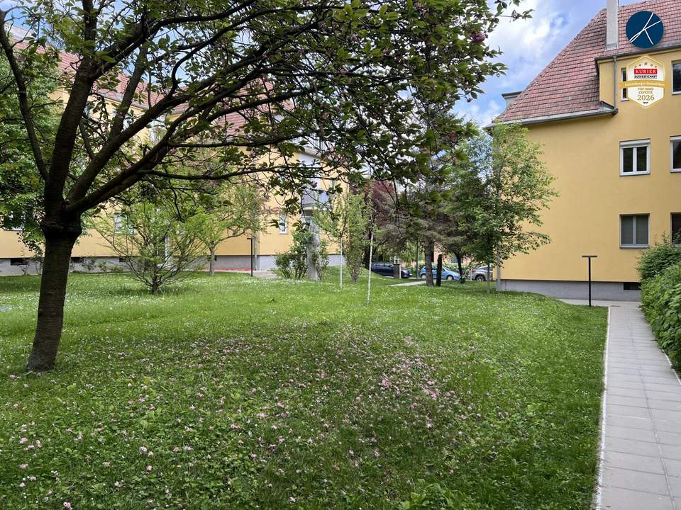 Grünruhelage und sehr ansprechende Möblierung