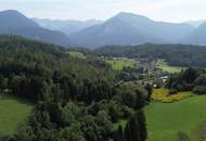 Sonniges Baugrundstück mit traumhaften Ausblick auf die Bergkulisse in Toppelsdorf bei Maria Rain