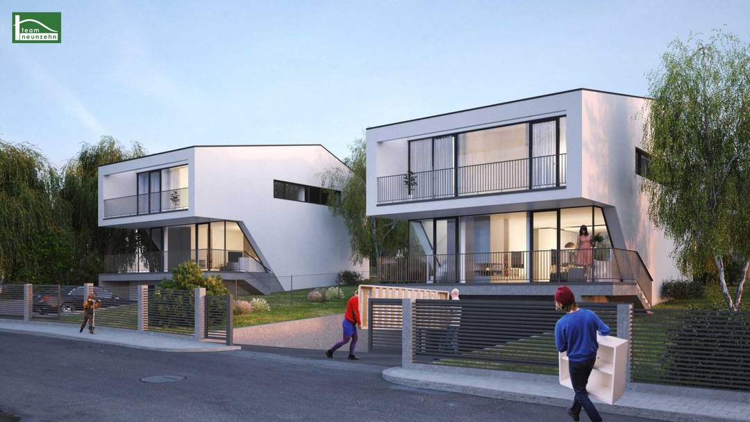 INVESTOREN AUFGEPASST - seltene Gelegenheit - 8 Baugründe (Baurecht) für 16 Doppelhaushälften in begehrter Aussichtslage. - WOHNTRAUM