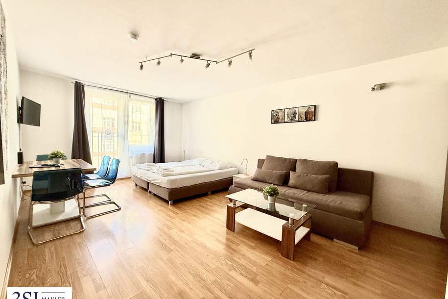 Stadtapartment Nähe Gellertplatz - bezugsfertig und möbliert!, Wohnung-kauf, 169.000,€, 1100 Wien 10., Favoriten