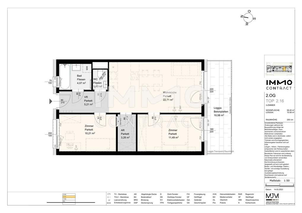 Stock2Live Exklusive Wohneinheiten 42qm - 120qm in Stockerau! _fußläufig zu Schule und Bahnhof!