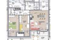 Klimatisierte 3-Zimmer Dachgeschoßwohnung mit XL-Terrasse, Seezugang, perfekte Infrastruktur