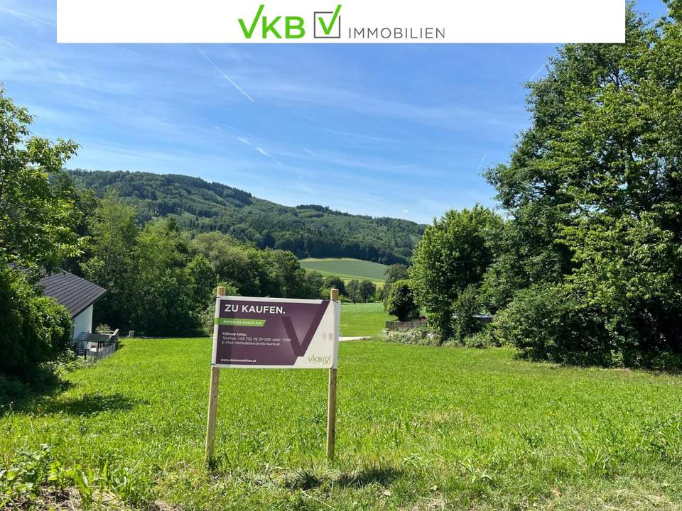 Exklusives Traumgrundstück in Leonding/Berg mit Fernblick!