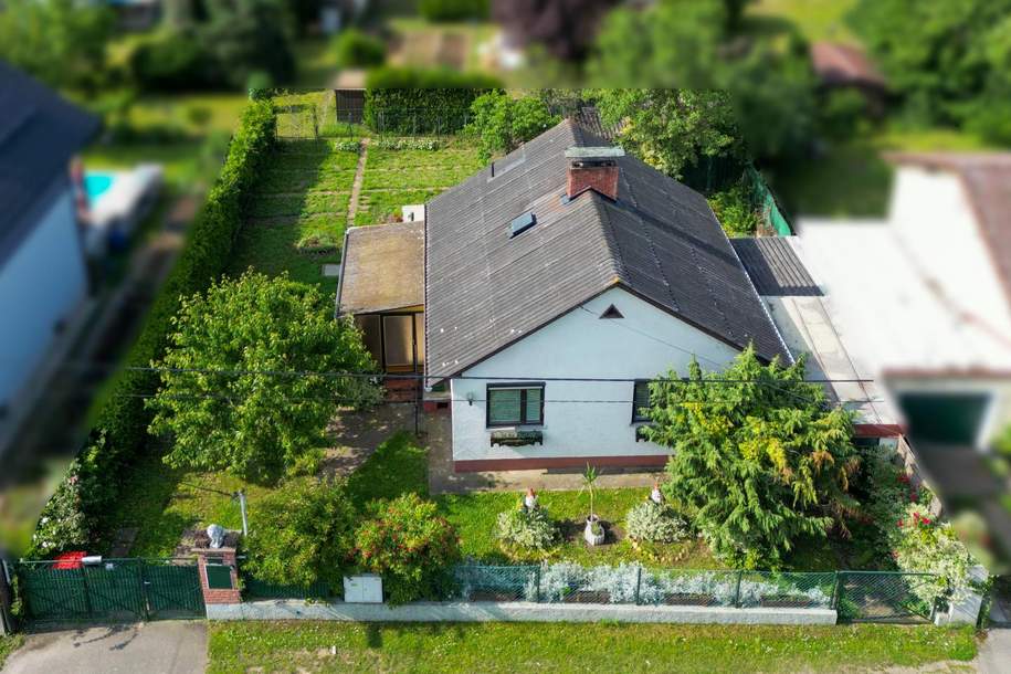 Kleines Haus auf schönem Grundstück nahe Wien!, Haus-kauf, 298.000,€, 2201 Korneuburg
