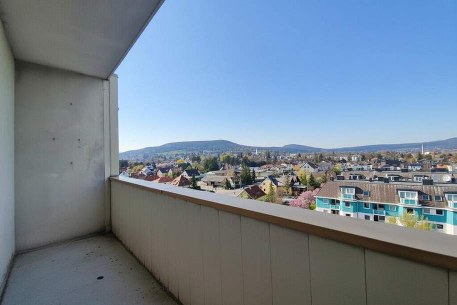 Traumhaften Fernblick mit optimaler Raumaufteilung!, Wohnung-kauf, 135.000,€, 2540 Baden