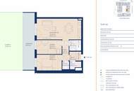 Gartenwohnung mit Top-Grundriss (Neubau-Erstbezug) beim Rosenhügel