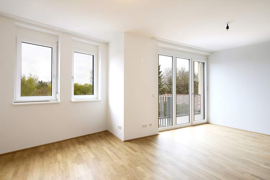 Ihr neues Zuhause mitten in Ebelsberg - Wohlfühlen im urbanen Zentrum, mit Blick ins Grüne!, Wohnung-miete, 855,12,€, 4020 Linz(Stadt)