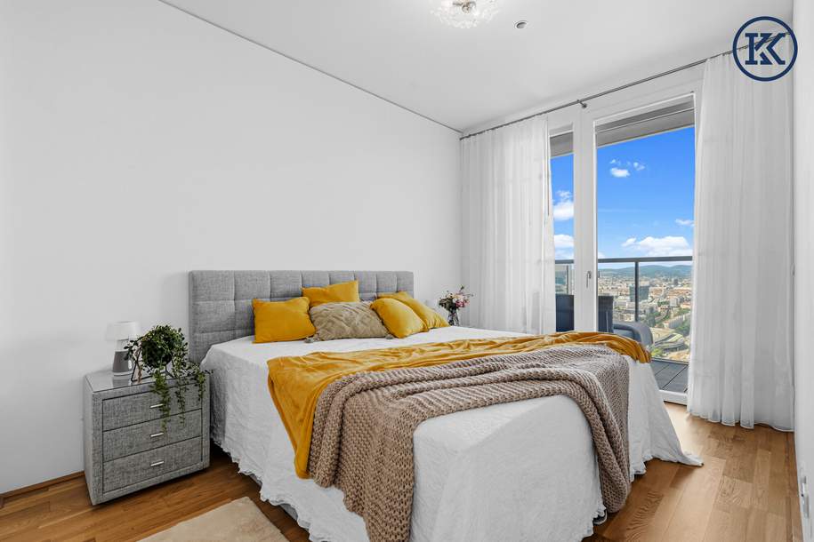 Marina Tower – Wohnen mit Blick aufs Wasser, Wohnung-kauf, 570.000,€, 1020 Wien 2., Leopoldstadt