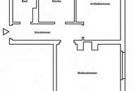 Ansprechende 2-Raumwohnung in grüner Siedlung!