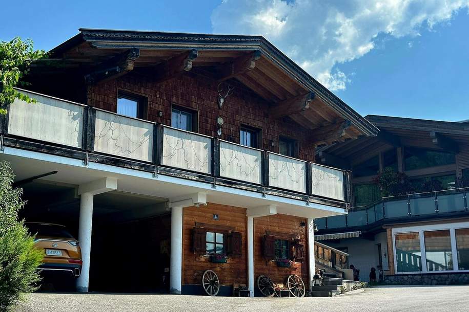 Gemütliches kleines Wohnhaus / Chalet im Tiroler Stil in schöner Aussichtslage- Kirchdorf - St. Johann - Kitzbühel, Haus-kauf, 515.000,€, 6382 Kitzbühel