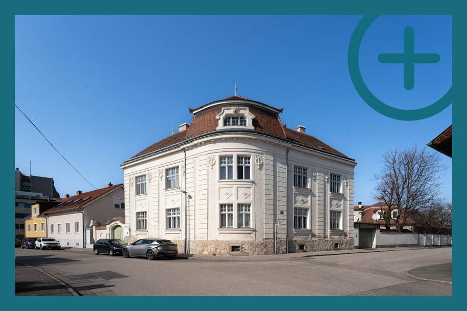 Leerstehendes Stileckzinshaus mit Potenzial für ein zukünftiges Ärzte- oder Therapiezentrum, Gewerbeobjekt-kauf, 1.180.000,€, 2700 Wiener Neustadt(Stadt)