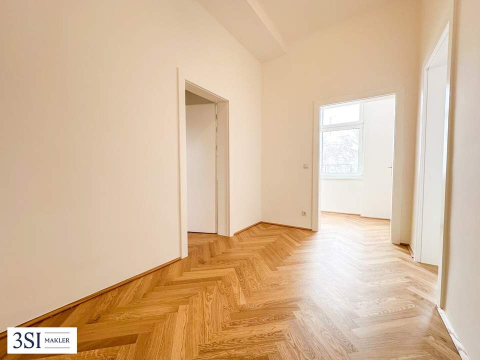 Großzügig, hell und modernisiert - 3-Zimmer-Altbautraum in Bestlage des 15. Bezirks