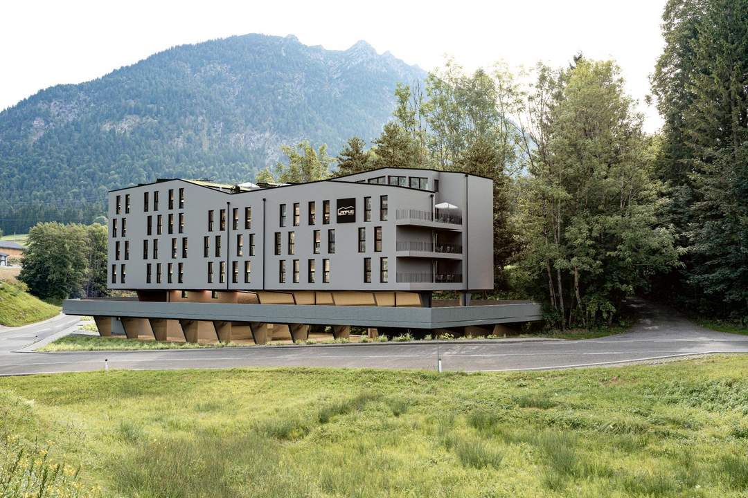 Modern. Kompakt. Hochwertig. – 1-Zimmer-Neubauwohnung in Breitenwang/Reutte